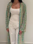 Abaya Naïa KIMAIAN - Elegant designer abaya, side silhouette