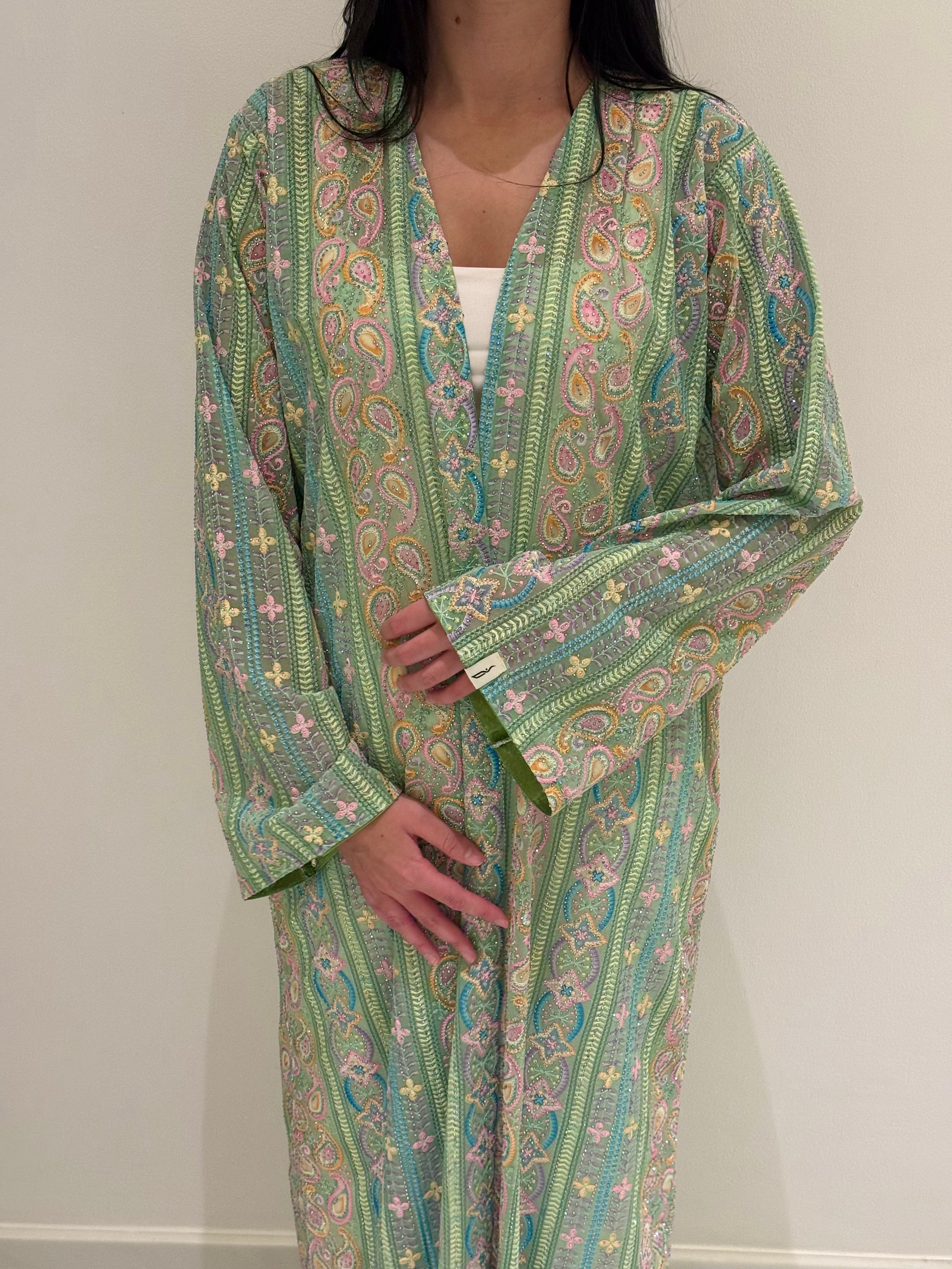 Abaya Naïa KIMAIAN - Handcrafted luxury abaya, styled look