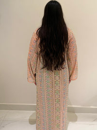 Abaya Kiara KIMAIAN - Flowing luxury abaya, back view