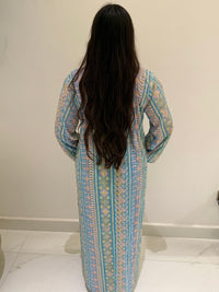 Abaya Kezyah KIMAIAN - Intricate beadwork and embroidery, close-up detail