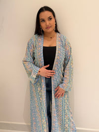 Abaya Kezyah KIMAIAN - Statement embellished luxury abaya, front view