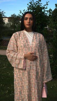 Abaya Ayla KIMAIAN - Designer abaya, delicate embellishment detail