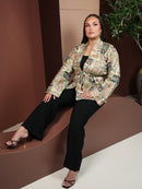 Kimono Charlotte KIMAIAN - Premium embroidered kimono, full length