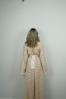 Caftan Rym — back view with the belt tied